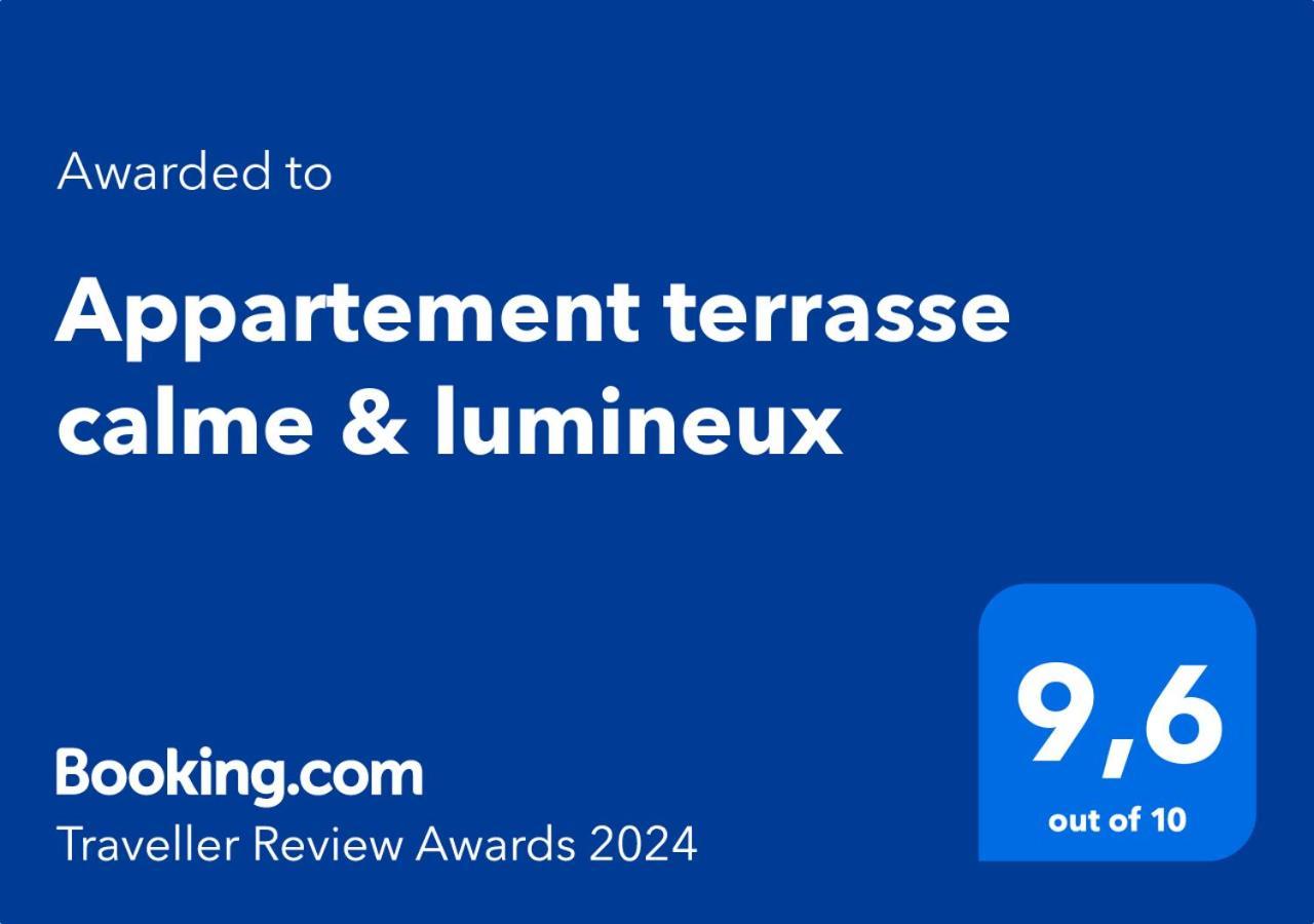 Terrasse - Hyper Centre - 2 Chambres - Parking Gratuit - Calme & Lumineux - Arrivee Autonome Marsilia Exterior foto